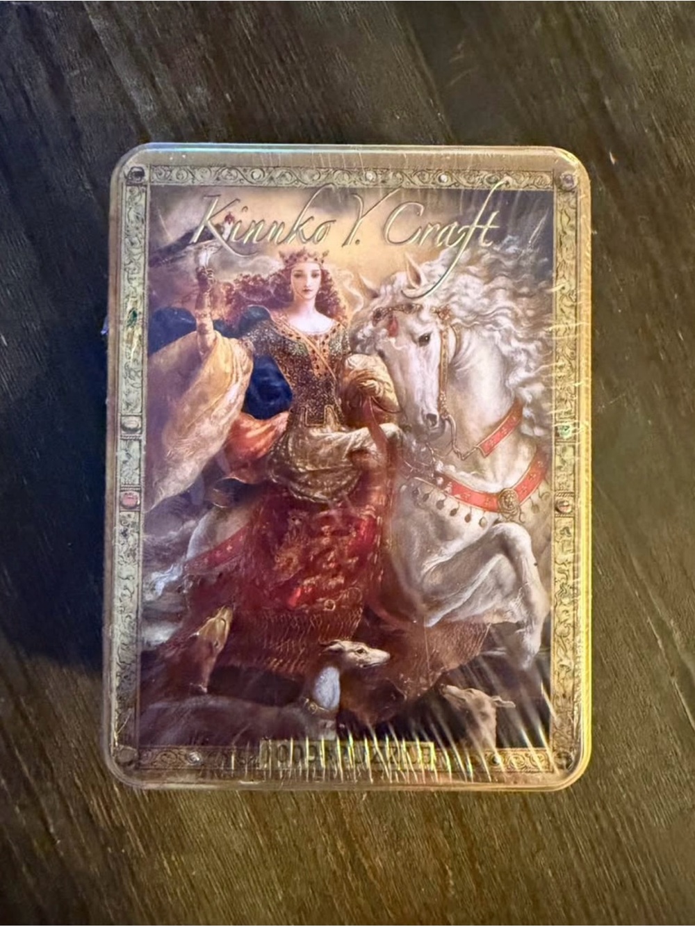 RARE New Sealed Kinuko Y Craft MasterPieces Tin Box 1000 Pcs Jigsaw Puzzle